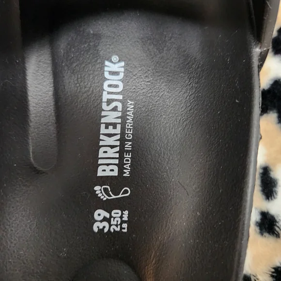 Birkenstock Black Slide Sandals - Picture 4 of 5